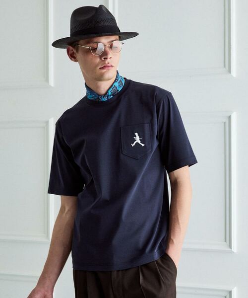 TAKEO KIKUCHI / タケオキクチ Tシャツ | 【BOWLER HAT LABEL】アイスクリアコットンボーラーハットウォーカー 半袖ポケT | 詳細20