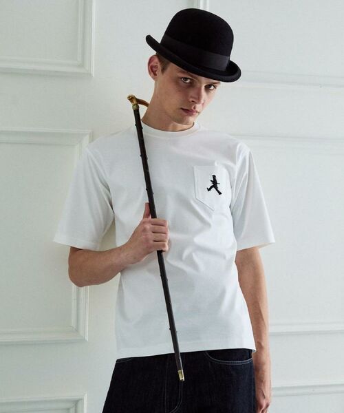 TAKEO KIKUCHI / タケオキクチ Tシャツ | 【BOWLER HAT LABEL】アイスクリアコットンボーラーハットウォーカー 半袖ポケT | 詳細24