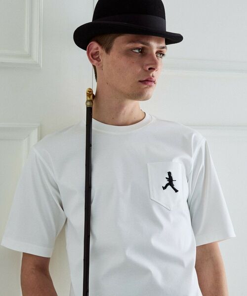TAKEO KIKUCHI / タケオキクチ Tシャツ | 【BOWLER HAT LABEL】アイスクリアコットンボーラーハットウォーカー 半袖ポケT | 詳細25
