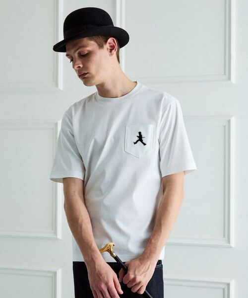 TAKEO KIKUCHI / タケオキクチ Tシャツ | 【BOWLER HAT LABEL】アイスクリアコットンボーラーハットウォーカー 半袖ポケT | 詳細26