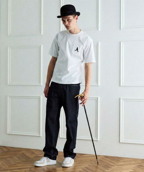 TAKEO KIKUCHI / タケオキクチ Tシャツ | 【BOWLER HAT LABEL】アイスクリアコットンボーラーハットウォーカー 半袖ポケT | 詳細27