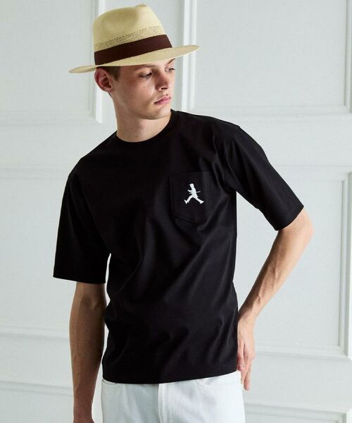 TAKEO KIKUCHI / タケオキクチ Tシャツ | 【BOWLER HAT LABEL】アイスクリアコットンボーラーハットウォーカー 半袖ポケT | 詳細29