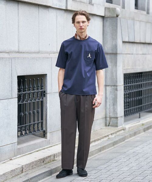 TAKEO KIKUCHI / タケオキクチ Tシャツ | 【BOWLER HAT LABEL】アイスクリアコットンボーラーハットウォーカー 半袖ポケT | 詳細3