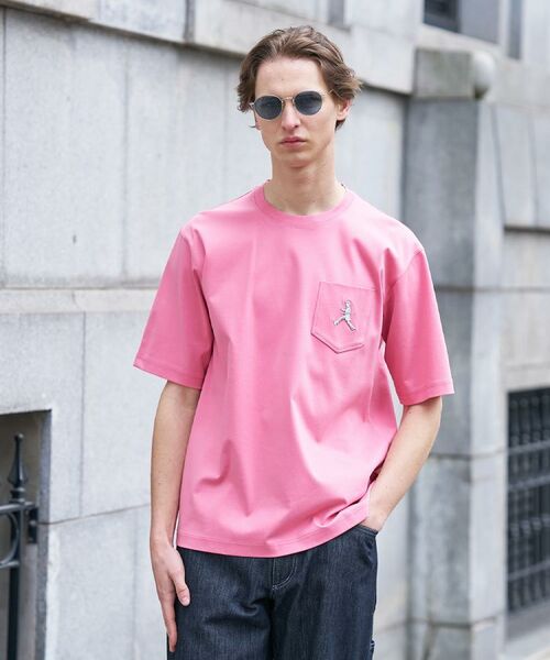 TAKEO KIKUCHI / タケオキクチ Tシャツ | 【BOWLER HAT LABEL】アイスクリアコットンボーラーハットウォーカー 半袖ポケT | 詳細8