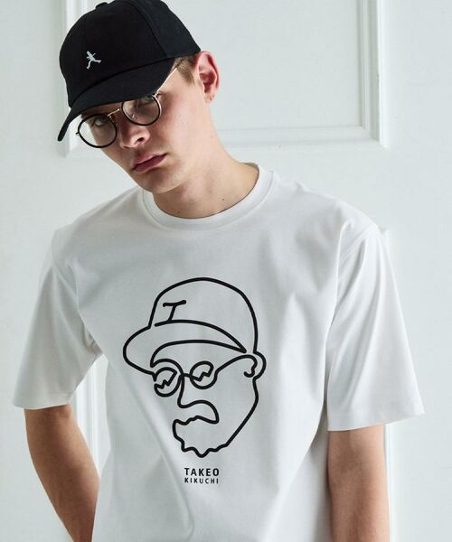 TAKEO KIKUCHI / タケオキクチ Tシャツ | アイスクリアコットン ワンストローク 半袖Tシャツ | 詳細2