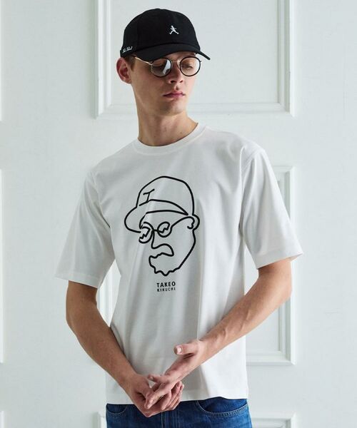 TAKEO KIKUCHI / タケオキクチ Tシャツ | アイスクリアコットン ワンストローク 半袖Tシャツ | 詳細3