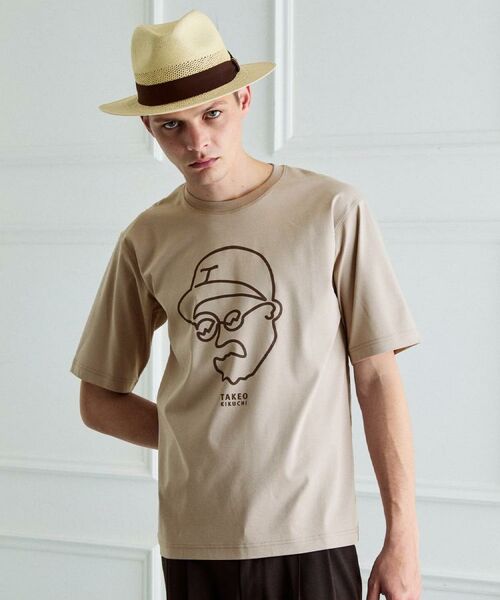 TAKEO KIKUCHI / タケオキクチ Tシャツ | 【BOWLER HAT LABEL】アイスクリアコットン ワンストローク 半袖Tシャツ | 詳細30