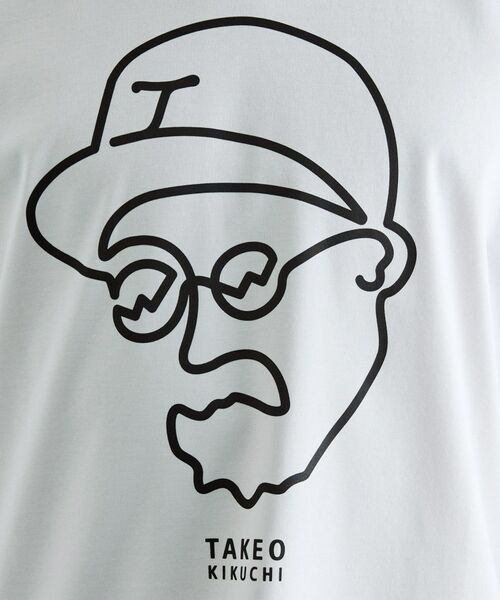 TAKEO KIKUCHI / タケオキクチ Tシャツ | アイスクリアコットン ワンストローク 半袖Tシャツ | 詳細5