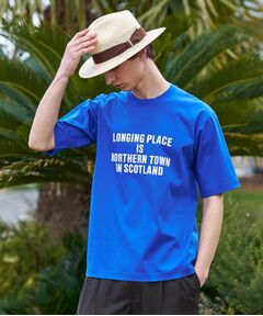 TAKEO KIKUCHI / タケオキクチ Tシャツ | 【BOWLER HAT LABEL】アイスクリアコットン バッククロスピストル 半袖Tシャツ