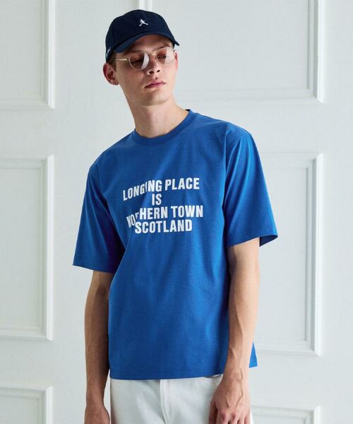 TAKEO KIKUCHI / タケオキクチ Tシャツ | 【BOWLER HAT LABEL】アイスクリアコットン バッククロスピストル 半袖Tシャツ | 詳細12