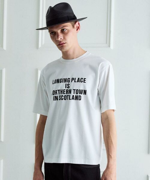 TAKEO KIKUCHI / タケオキクチ Tシャツ | 【BOWLER HAT LABEL】アイスクリアコットン バッククロスピストル 半袖Tシャツ | 詳細20