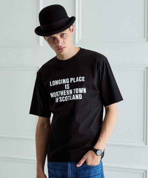 TAKEO KIKUCHI / タケオキクチ Tシャツ | 【BOWLER HAT LABEL】アイスクリアコットン バッククロスピストル 半袖Tシャツ | 詳細24