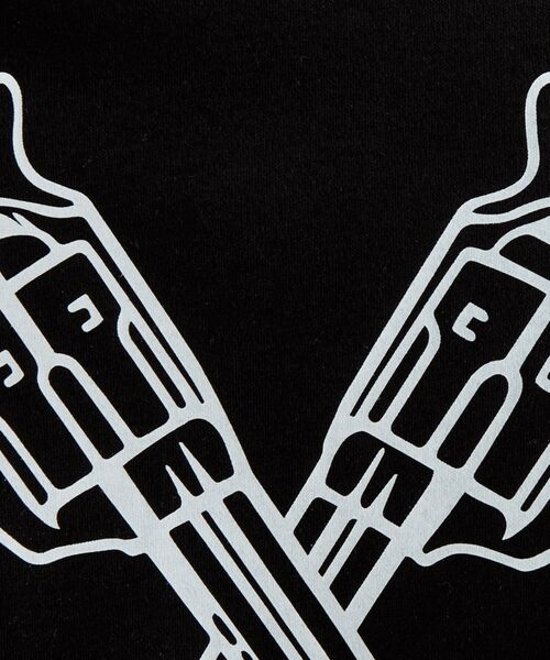 TAKEO KIKUCHI / タケオキクチ Tシャツ | 【BOWLER HAT LABEL】アイスクリアコットン バッククロスピストル 半袖Tシャツ | 詳細28