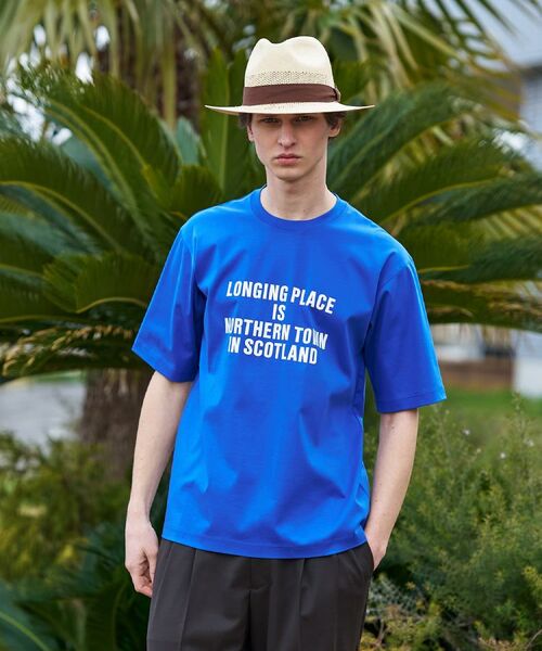 TAKEO KIKUCHI / タケオキクチ Tシャツ | 【BOWLER HAT LABEL】アイスクリアコットン バッククロスピストル 半袖Tシャツ | 詳細5