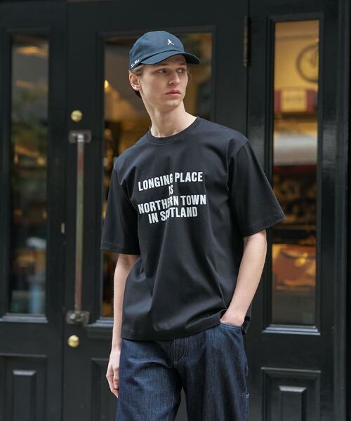 TAKEO KIKUCHI / タケオキクチ Tシャツ | 【BOWLER HAT LABEL】アイスクリアコットン バッククロスピストル 半袖Tシャツ | 詳細8