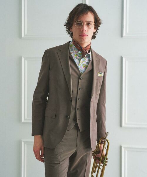 TAKEO KIKUCHI / タケオキクチ テーラードジャケット | 【BOWLER HAT LABEL】TWトロピカルシャンブレー JAZZジャケット | 詳細21
