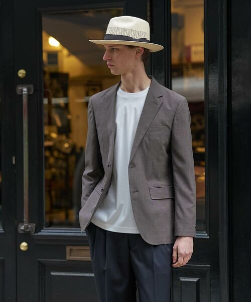 TAKEO KIKUCHI / タケオキクチ テーラードジャケット | 【BOWLER HAT LABEL】TWトロピカルシャンブレー JAZZジャケット | 詳細23