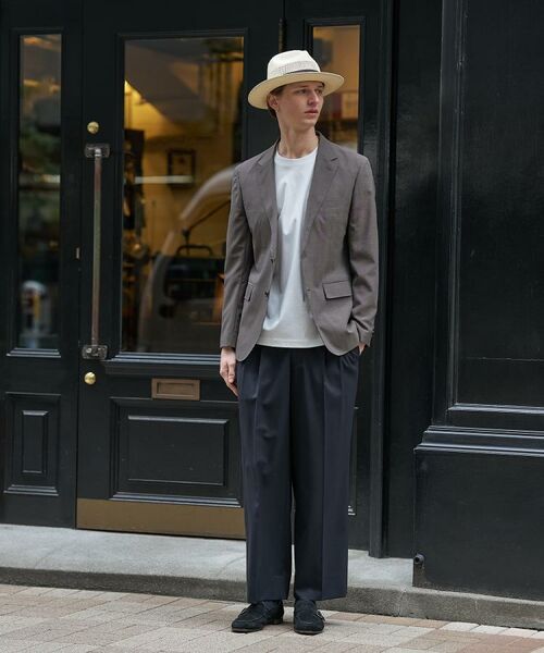 TAKEO KIKUCHI / タケオキクチ テーラードジャケット | 【BOWLER HAT LABEL】TWトロピカルシャンブレー JAZZジャケット | 詳細24