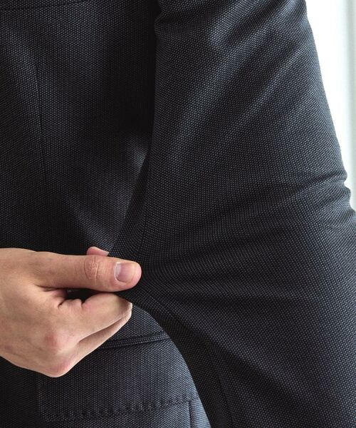 TAKEO KIKUCHI / タケオキクチ テーラードジャケット | 【BOWLER HAT LABEL】ピンヘッドジャージ ジャケット | 詳細20