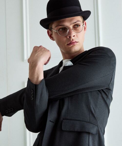TAKEO KIKUCHI / タケオキクチ テーラードジャケット | 【BOWLER HAT LABEL】ピンヘッドジャージ ジャケット | 詳細21