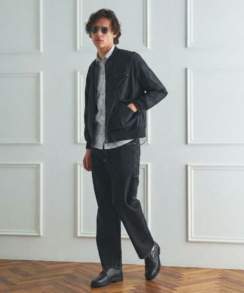 TAKEO KIKUCHI / タケオキクチ レザーブルゾン・ジャケット | 【BOWLER HAT LABEL】撥水 MA－1ブルゾン | 詳細18