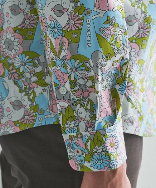 TAKEO KIKUCHI / タケオキクチ シャツ・ブラウス | 【BOWLER HAT LABEL】ビリケンプリント 長袖シャツ | 詳細17