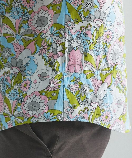 TAKEO KIKUCHI / タケオキクチ シャツ・ブラウス | 【BOWLER HAT LABEL】ビリケンプリント 長袖シャツ | 詳細18