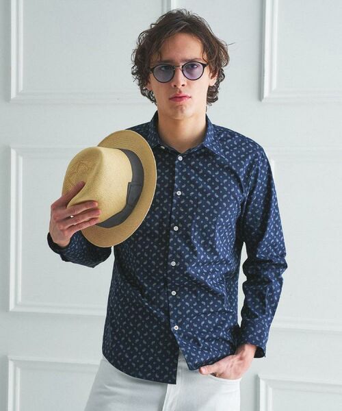 TAKEO KIKUCHI / タケオキクチ シャツ・ブラウス | 【BOWLER HAT LABEL】小紋ペイズリープリント 長袖シャツ | 詳細23