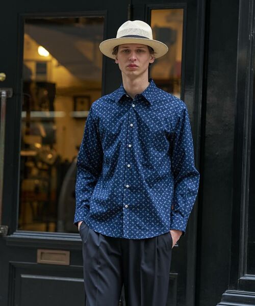 TAKEO KIKUCHI / タケオキクチ シャツ・ブラウス | 【BOWLER HAT LABEL】小紋ペイズリープリント 長袖シャツ | 詳細24