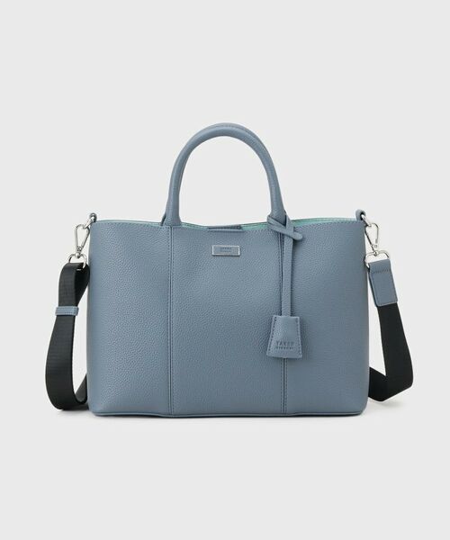 TAKEO KIKUCHI / タケオキクチ トートバッグ | シュリンクミニトート（ブルー(091)）