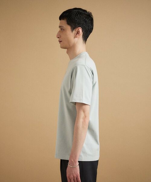 TAKEO KIKUCHI / タケオキクチ Tシャツ | カカオ柄スクエアプリント 天竺Tシャツ | 詳細15