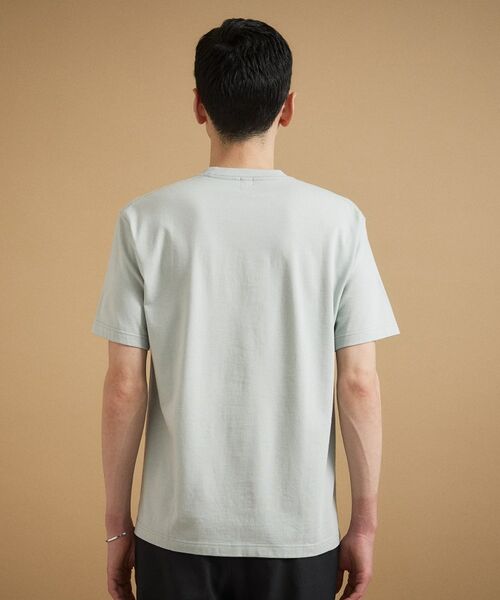 TAKEO KIKUCHI / タケオキクチ Tシャツ | カカオ柄スクエアプリント 天竺Tシャツ | 詳細16