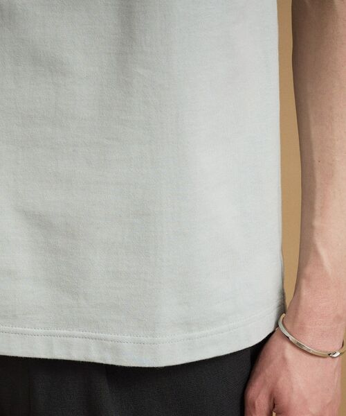 TAKEO KIKUCHI / タケオキクチ Tシャツ | カカオ柄スクエアプリント 天竺Tシャツ | 詳細19