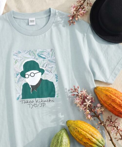 TAKEO KIKUCHI / タケオキクチ Tシャツ | ポートレートアートTシャツ | 詳細26