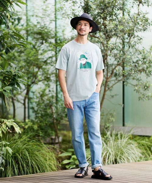 TAKEO KIKUCHI / タケオキクチ Tシャツ | ポートレートアートTシャツ | 詳細27