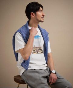 TAKEO KIKUCHI / タケオキクチ Tシャツ | マラケシュ フォト Tシャツ