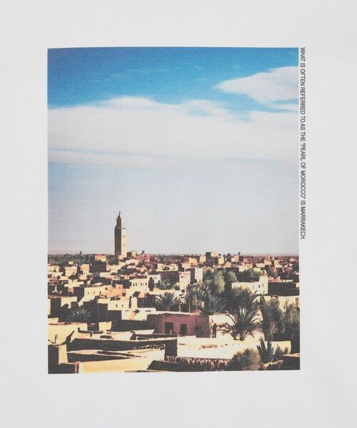 TAKEO KIKUCHI / タケオキクチ Tシャツ | マラケシュ フォト Tシャツ | 詳細10