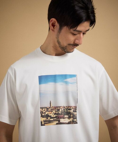 TAKEO KIKUCHI / タケオキクチ Tシャツ | マラケシュ フォト Tシャツ | 詳細7