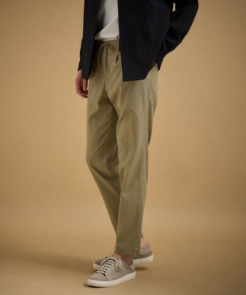 TAKEO KIKUCHI / タケオキクチ パンツ | 【撥水・洗える・シワになりにくい】 リランチェ(R) イージーパンツ(モカブラウン(042))