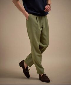 TAKEO KIKUCHI / タケオキクチ パンツ | リネンライクカルゼイージーパンツ