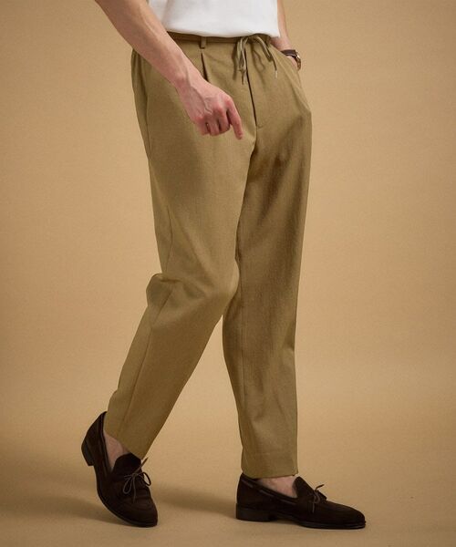 TAKEO KIKUCHI / タケオキクチ パンツ | リネンライクカルゼイージーパンツ | 詳細15