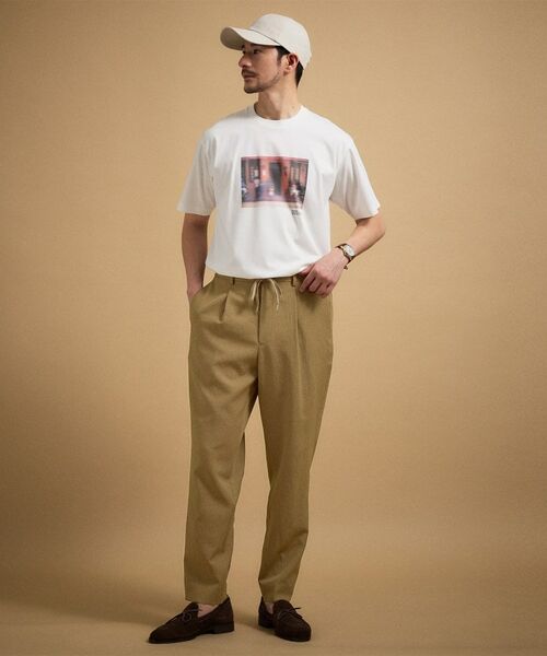 TAKEO KIKUCHI / タケオキクチ パンツ | リネンライクカルゼイージーパンツ | 詳細16