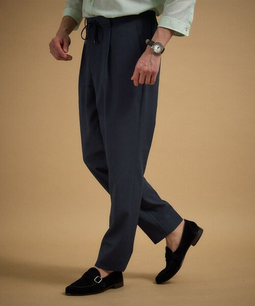 TAKEO KIKUCHI / タケオキクチ パンツ | リネンライクカルゼイージーパンツ | 詳細19
