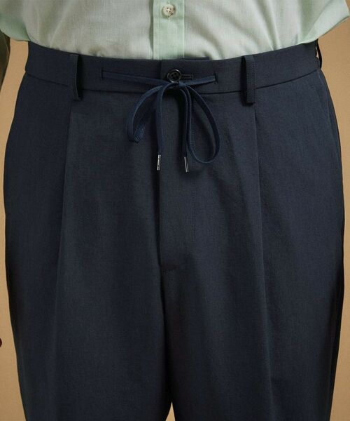 TAKEO KIKUCHI / タケオキクチ パンツ | リネンライクカルゼイージーパンツ | 詳細25