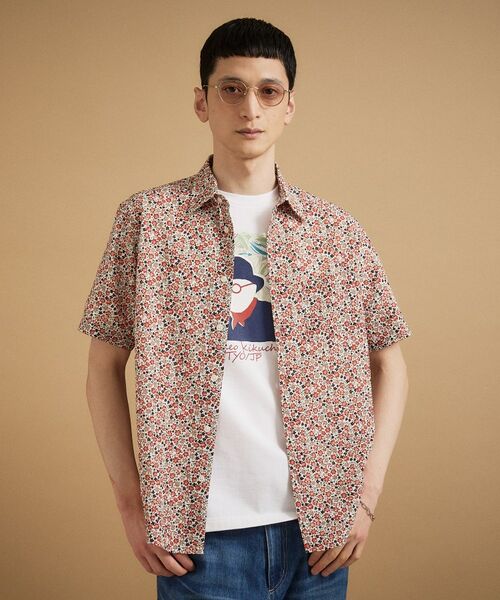 TAKEO KIKUCHI / タケオキクチ シャツ・ブラウス | リップル小花シャツ | 詳細2