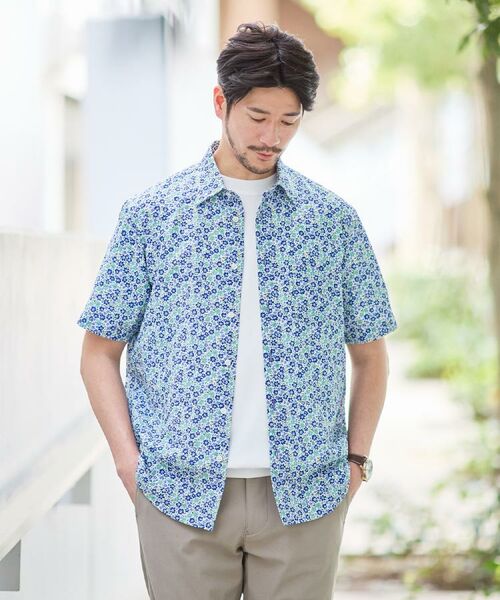 TAKEO KIKUCHI / タケオキクチ シャツ・ブラウス | リップル小花シャツ | 詳細26