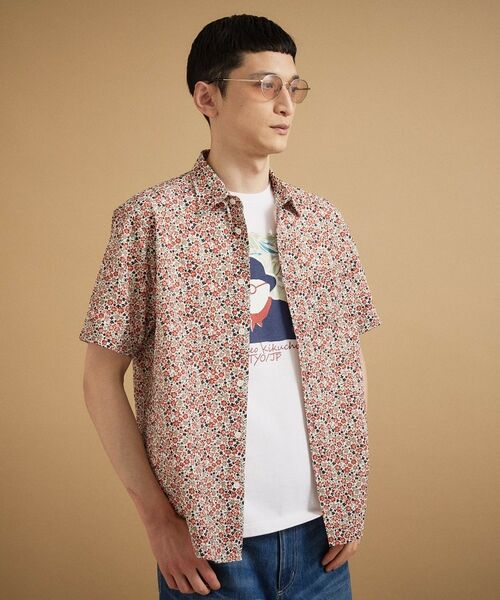 TAKEO KIKUCHI / タケオキクチ シャツ・ブラウス | リップル小花シャツ | 詳細3