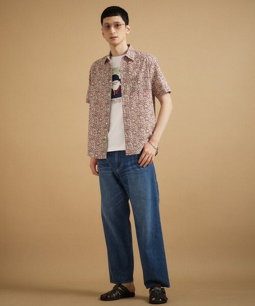 TAKEO KIKUCHI / タケオキクチ シャツ・ブラウス | リップル小花シャツ | 詳細4