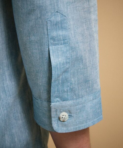 TAKEO KIKUCHI / タケオキクチ シャツ・ブラウス | ハイブリッド リネン 七分袖シャツ | 詳細29