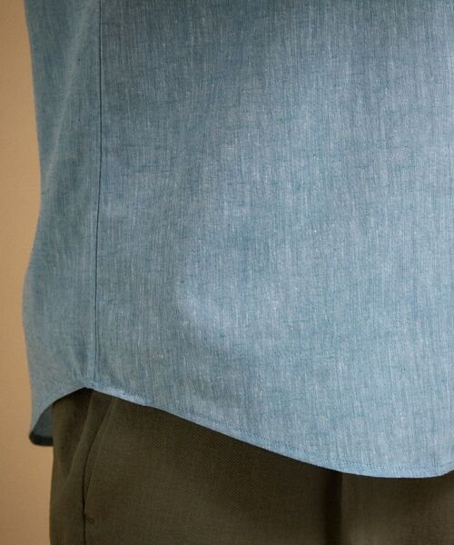 TAKEO KIKUCHI / タケオキクチ シャツ・ブラウス | ハイブリッド リネン 七分袖シャツ | 詳細30